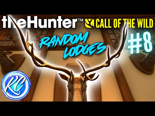 The WONKIEST Wonky Lodge?! Random Multiplayer Trophy Lodge Tours #8! | Call of the Wild
