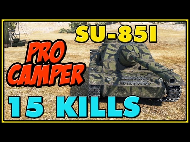 World of Tanks | SU-85I - 15 KILLS - 3K Damage