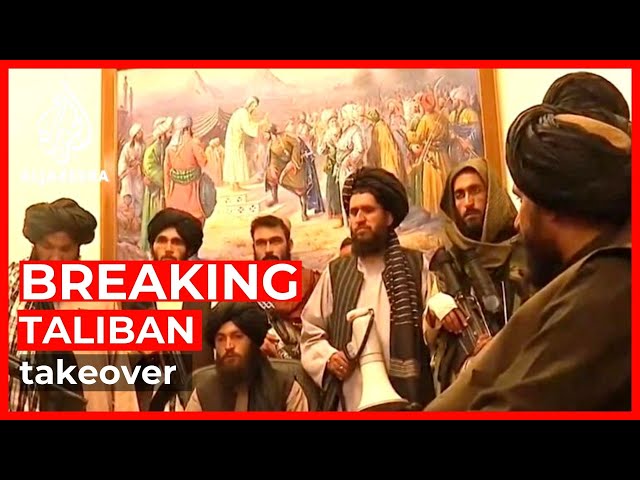 Taliban enters presidential palace in Kabul