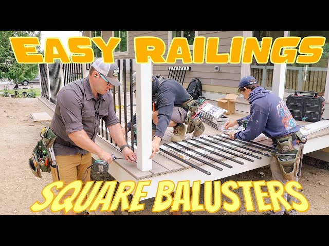 How To Layout Deck Railing Balusters (Deckorators)