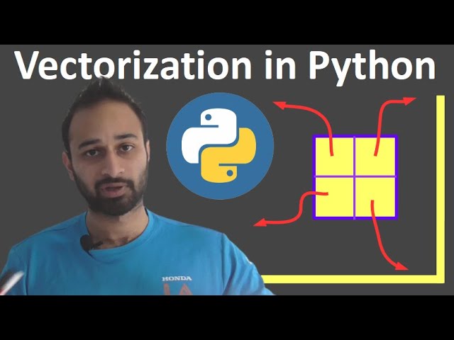 Vectorization in Python : Data Science Code