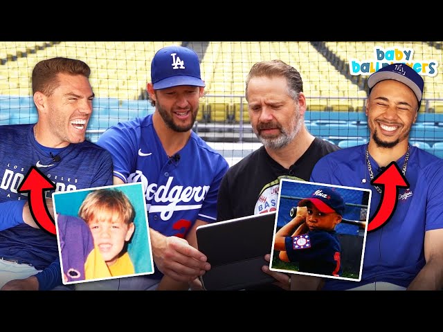 Can the LA Dodgers Recognize their Teammates as Babies?!