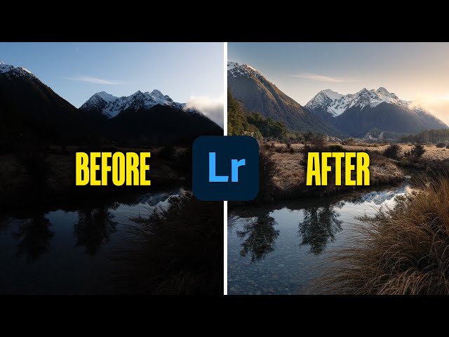 How to EDIT Landscape photos in LIGHTROOM