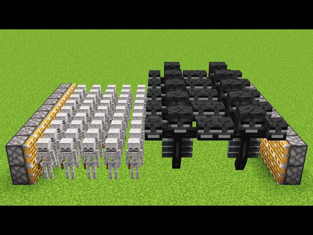 X500 skeletons and X300 Withers combined