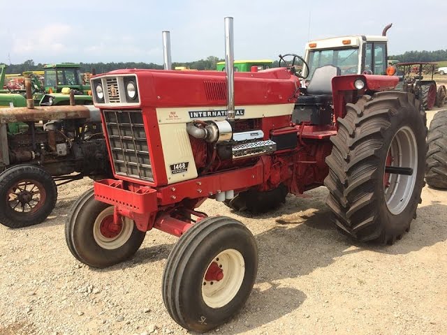 IHC 1468 Tractor Sold for $33,000 on Indiana Auction Today