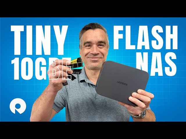 The Fastest NAS per Square Inch? UGREEN NASync DXP480T Flash NAS!