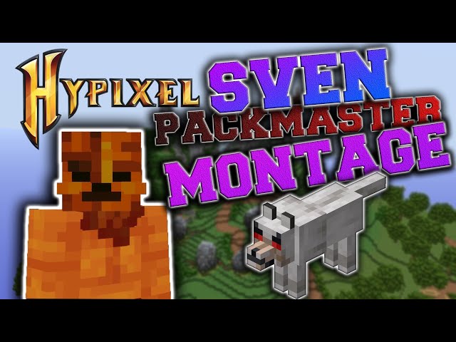 Hypixel Skyblock Sven packmaster montage ( T1 to T4 )