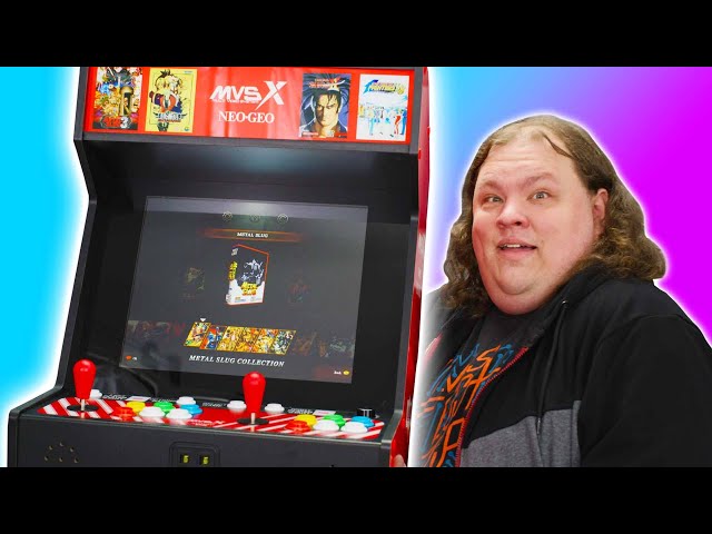My BIGGEST Unboxing! - NEO GEO MVSX Home Arcade