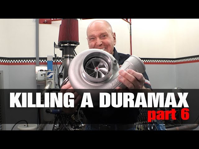 KILLING A DURAMAX Pt 6: 65% Better Turbo!