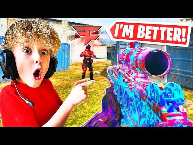 KILLING FAZE MEMBERS with HOLGER 556 *NEW META* & WSP 9 in WARZONE