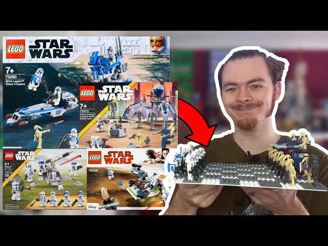 Building LEGO Chess Using Only Battle Pack Minifigures