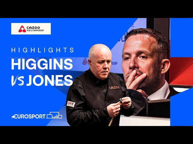 Tough Match! 😮‍💨 | John Higgins vs Jamie Jones | 2024 World Snooker Championship Highlights