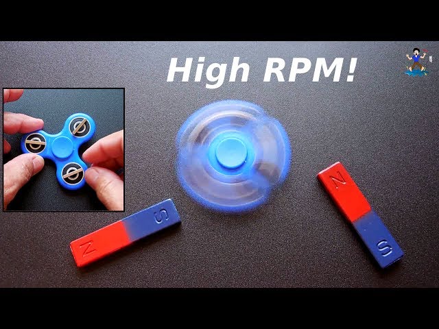 "Free Energy" Magnetic Fidget Spinner Motor Real?