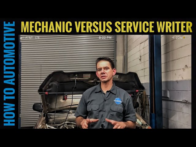 Mechanic Versus Service Writer Butting Heads