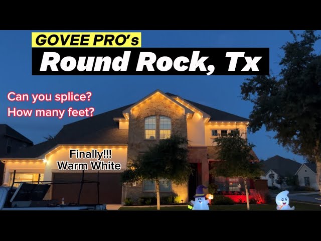 Govee Pros Install (White Version) Round Rock, Tx @GOVEE #fyp #howto #diy