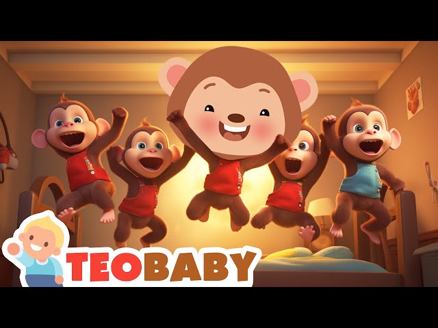Five Little Monkeys Nursery Rhyme Song