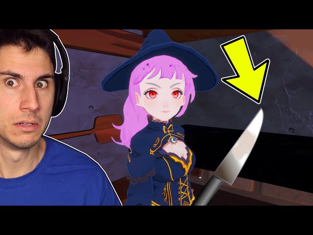 My Crazy AI Girlfriend IS A WITCH! | Yandere Simulator