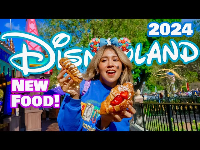 NEW Food Arrives At DISNEYLAND for 2024! We Are Back At The Disneyland Resort!