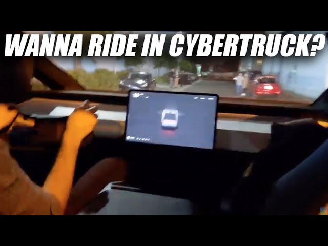 Wanna Ride In Cybertruck?