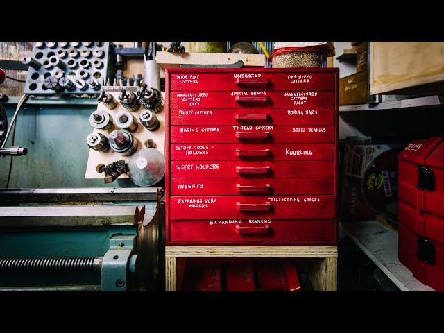 Adam Savage's One Day Builds: Machinist Tool Drawers!