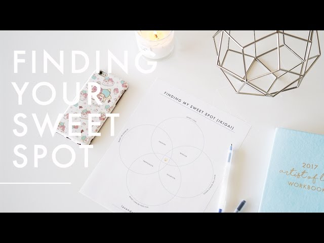 How to Figure Out What to Do With Your Life (Ikigai / Career Sweet Spot) + Free Worksheet