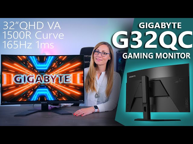 Killer Contrast! - Gigabyte G32QC Gaming Monitor Review (31.5", 1440p, VA, 165hz)