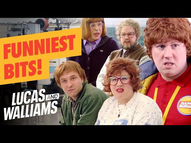 LIVE! 🔴 COME FLY WITH ME S1 - ALL THE FUNNIEST BITS! | Lucas and Walliams