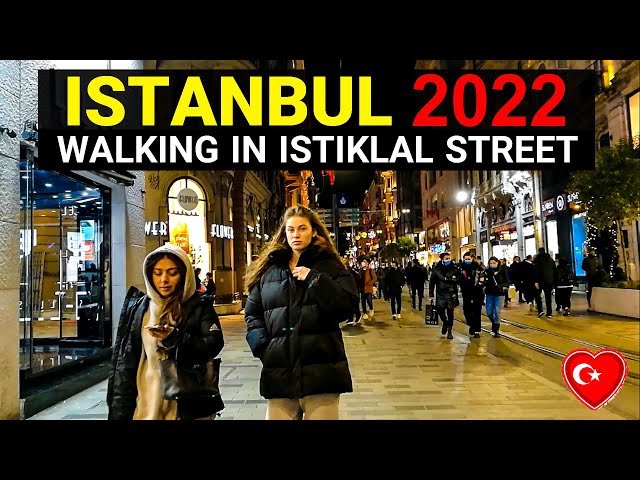 ISTANBUL 2022 🇹🇷 - Walking In Istiklal Street | heart Of Istanbul / Turkey