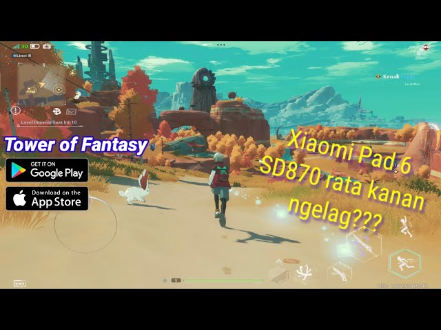 Tower of Fantasy Setingan Rata Kanan di Xiaomi Pad 6!!!