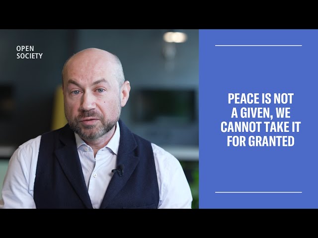 Peace Is Not a Given, We Cannot Take it for Granted