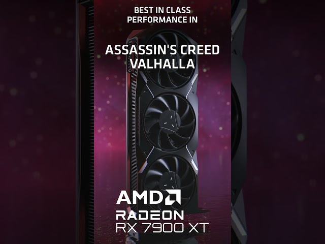 Leading Performance in Assassin's Creed Valhalla - AMD Radeon™ RX 7900 XT