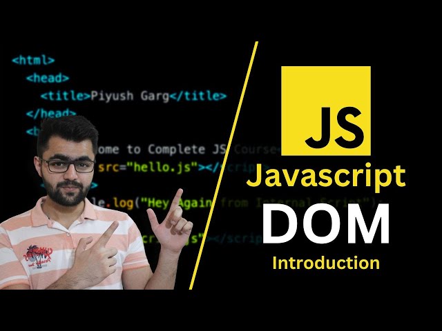 Introduction to DOM in Javascript