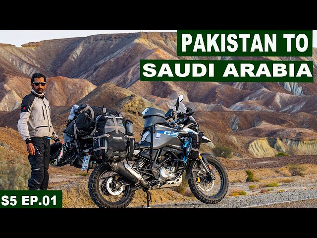 ARRIVING AT TAFTAN BORDER AFTER 650KM RIDE | S05 EP. 01 | PAKISTAN TO SAUDI ARABIA MOTORCYCLE TOUR