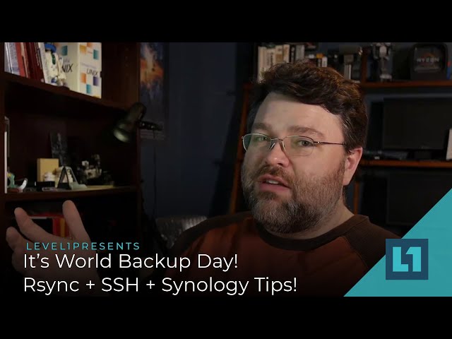 It's World Backup Day! Rsync + SSH + Synology For Easy Secure Backup