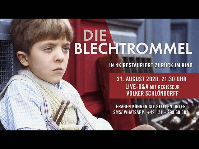 DIE BLECHTROMMEL restauriert in 4K | Interview mit Regisseur Volker Schlöndorff