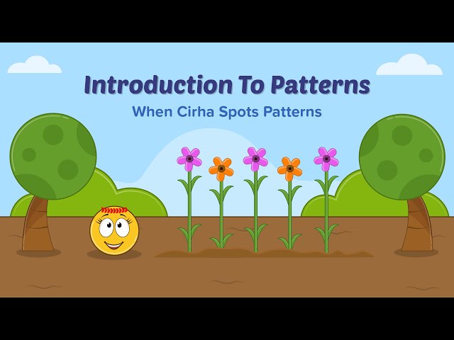 Math Story : Introduction To Patterns | When Cirha Spots Patterns | Bed Time Story | Maths