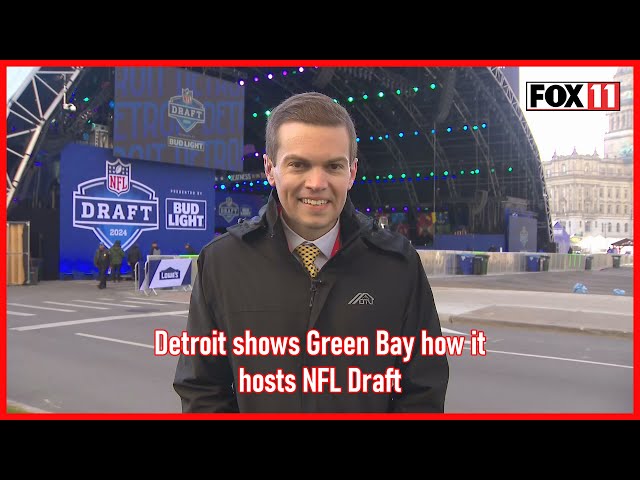 Green Bay looks on as Detroit hosts NFL Draft