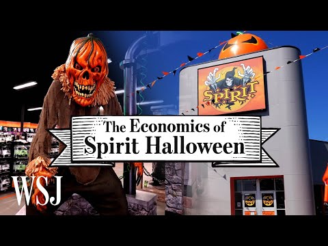 How Spirit Halloween Became a Titan of the $10 Billion Halloween Industry | The Economics Of | WSJ