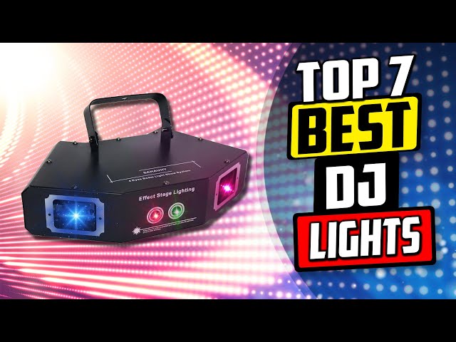 Best DJ Lights | Top 7 Reviews [2023 Buying Guide]