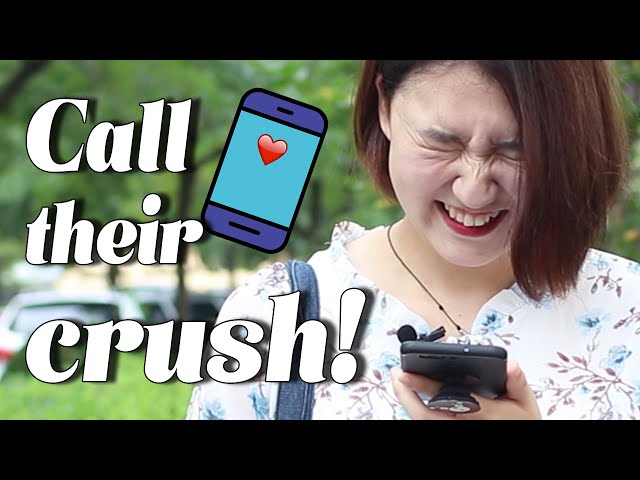 Asian People Call Their Crush | Social Experiment