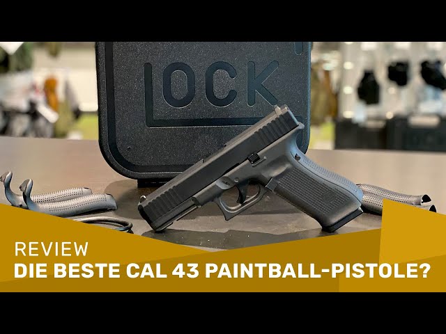 Umarex T4E Glock 17 Gen5 cal 43 Paintballpistole test (german)