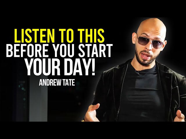 WATCH THIS EVERY DAY - Motivational Speech By Andrew Tate [YOU NEED TO WATCH THIS]