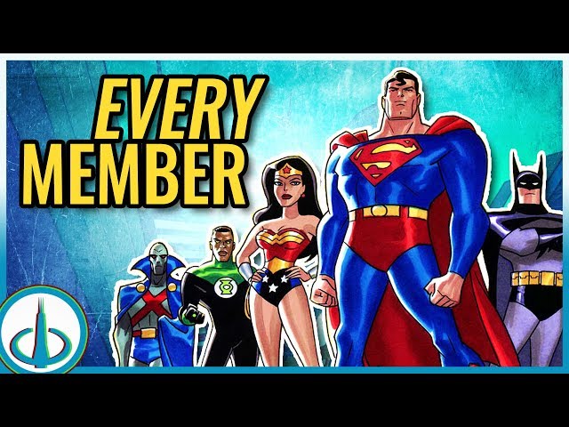 The DCAU Justice League - ALL MEMBERS | Watchtower Database
