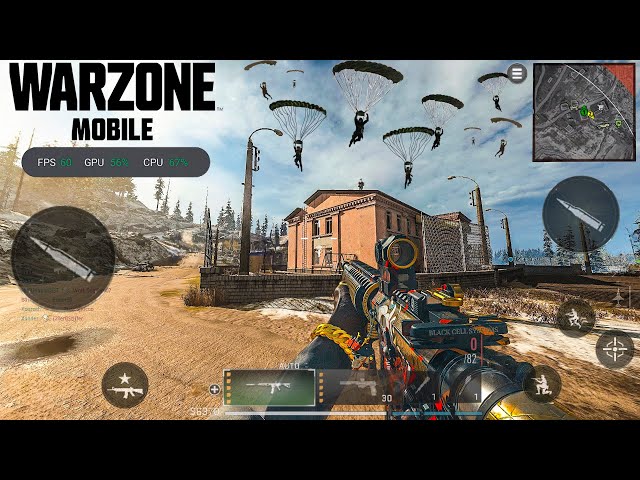 WARZONE MOBILE YOUTUBERS TOURNAMENT GAMEPLAY