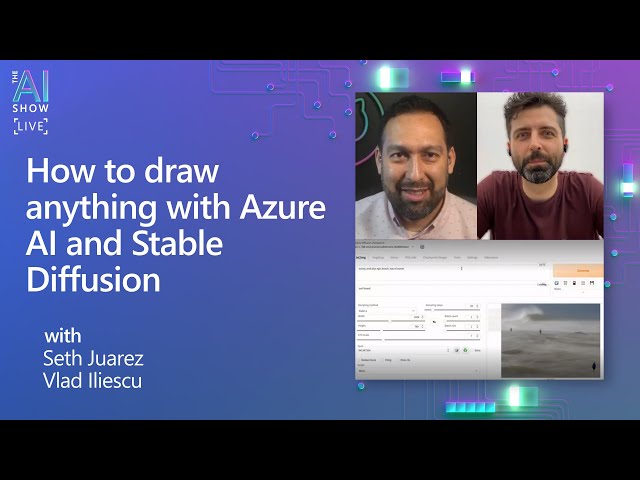 How to Draw Anything with Azure AI and Stable Diffusion
