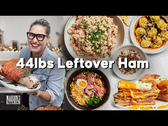 What I made with 44 pounds of ham | Marion's Test Kitchen