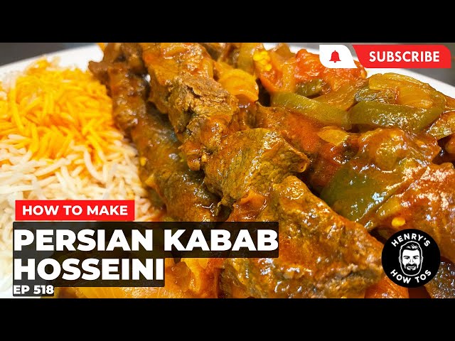 How To Make Persian Kabab Hosseini | Ep 518