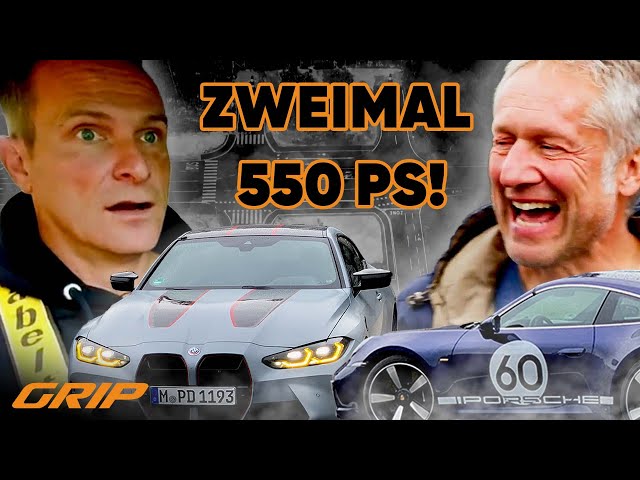 Heftige Challenges & unerwartete Wendungen! 😉🔥 BMW M4 CSL vs. Porsche 911 Sport Classic! | GRIP