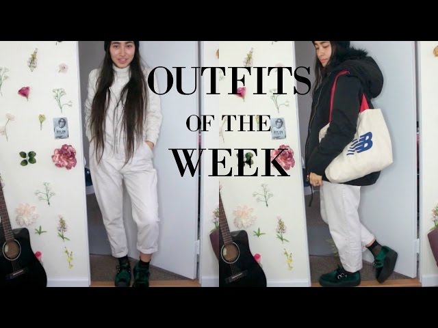 Outfits of The Week | Androgyny, Overalls & Creepers