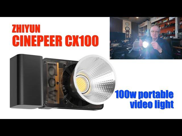 Zhiyun Cinepeer CX100 portable video light review